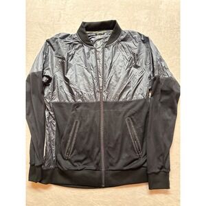 Brooks Running Men's Run-Thru Jacket - Black / Asphalt - Medium